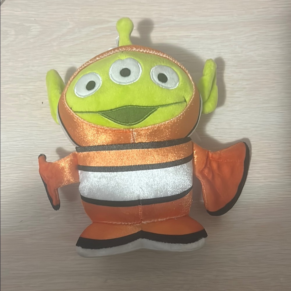 Finding Nemo x Toy Story Pixar Alien Plush